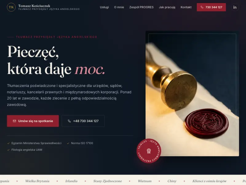 Prezentacja projektu Tomasz Kościuczuk